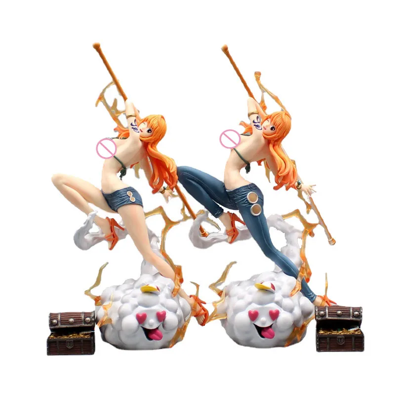 

Anime One Piece Figure Nami 29cm GK Sexy Nami Figurine Hentai Action Figures Pvc Model Collectible Desktop Ornamen Toys Gifts