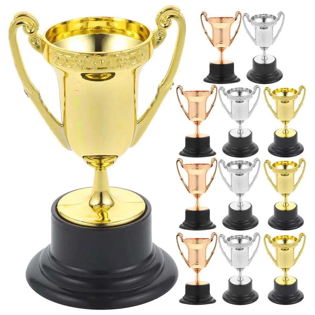 12Pcs Special Shaped Trophy Cup Award Trophy Celebration Competition ...