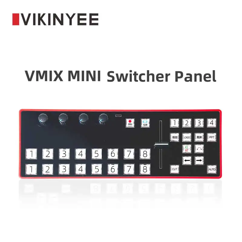 Программное обеспечение Live midi 2,0 с панелью управления для новых медиа-устройств type-c, записывающая панель, клавиатура на заказ, мини-переключатель Vmix