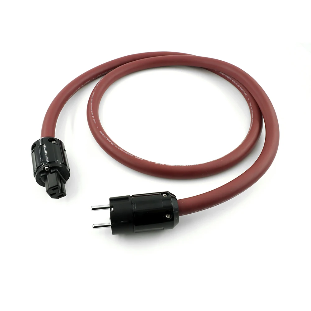 

CARDAS 5C Golden Reference HiFi audio power cable with Gold Plated US/EU Schuko Version Power