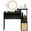 Room Desk to Study Black/Brown Econ Multipurpose Home Office Computer Writing Desk Furniture Table Pliante Desks Reading Gaming 5