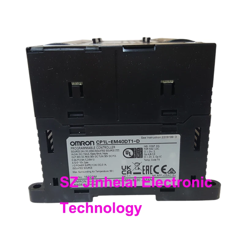 New Original Omron PLC Controller Ethernet port Relay output CP1L-EM40DR-D Transistor output CP1L-EM40DT-D CP1L-EM40DT1-D