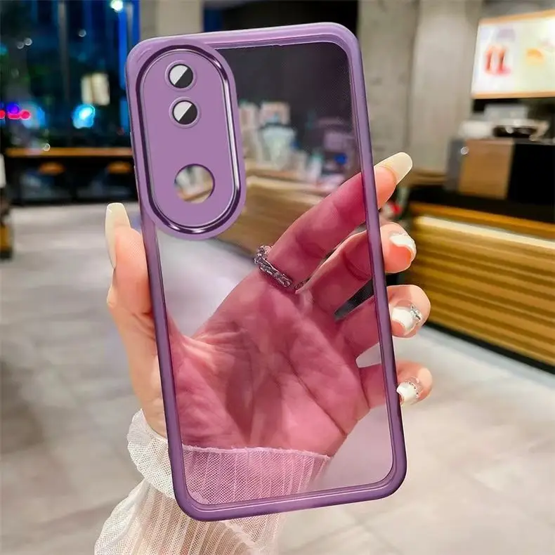 Shockproof Plating Silicone Back Cover