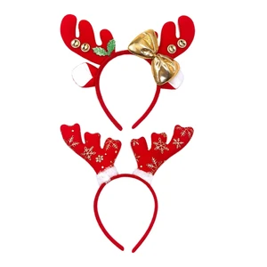 Animal Deer Ears Headband for Women Cartoon Christmas Headwear