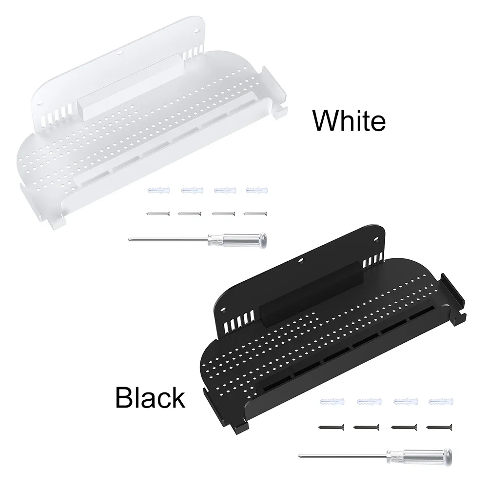 Wall Mount Host Stand for NS2 for Switch 2 Console Metal Wall Stand Bracket with Controller Hook for Switch OLED Game Console