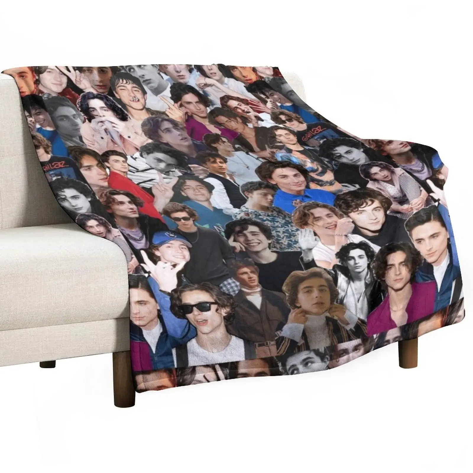 

timmy t collage Throw Blanket Summer Beddings Soft Big Blankets