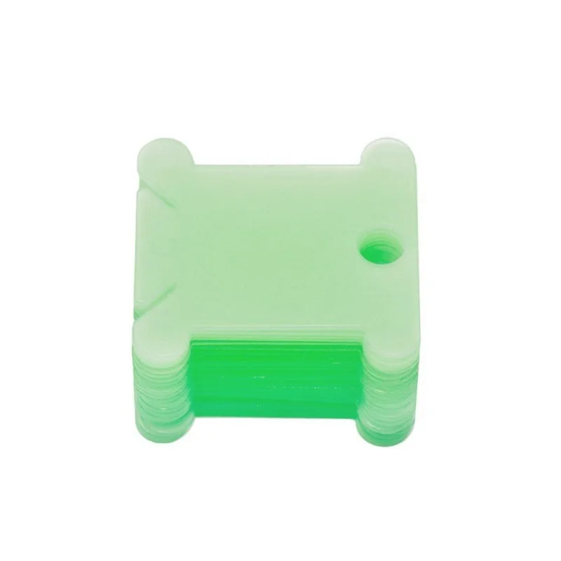 50 Teile/satz Kunststoff Spulen Zahnseide Set Spule Gewinde Karte Stickerei Floss DIY Stich Organizer Halter Nähen Werkzeuge – Detail 9