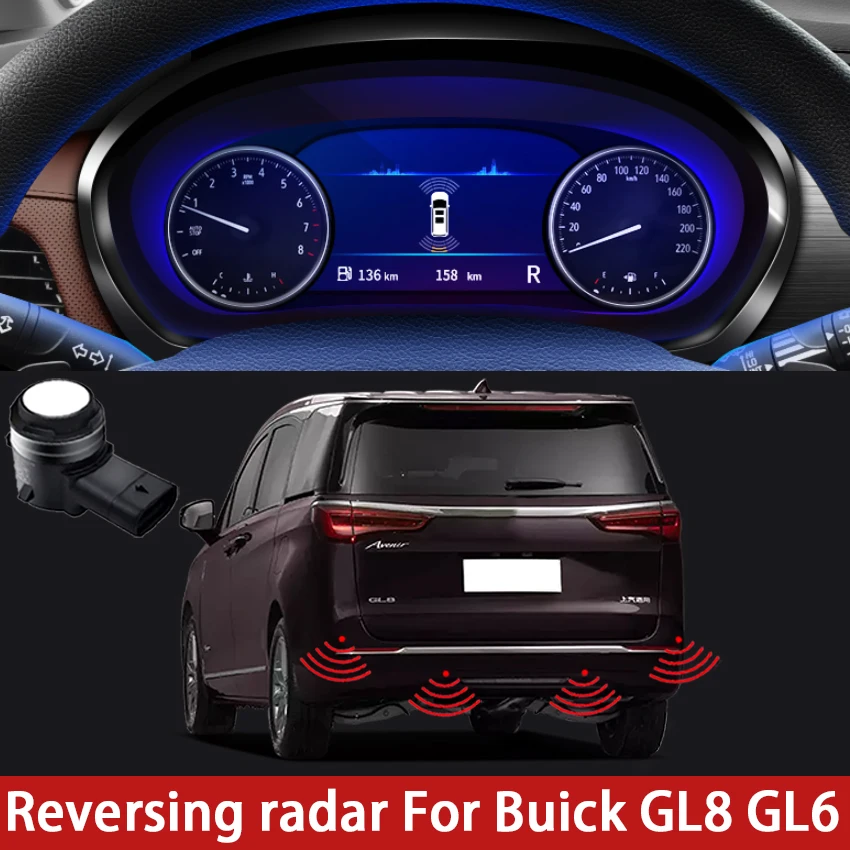 Sensors-Car-Parking-Sensor-Assistance-Backup-Radar-Buzzer-System-Rear ...