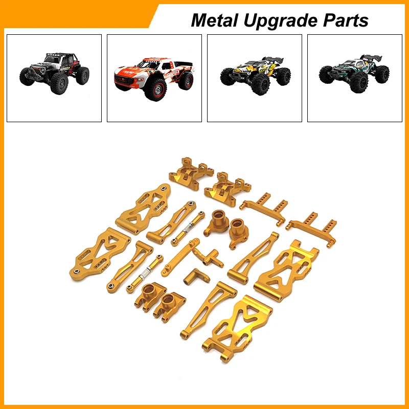 

Scy16101/16102/16103/16104/16106/16201 / Q130 / Remote Control Car Spare Parts Metal Upgrade Modification Wearing Parts Suit