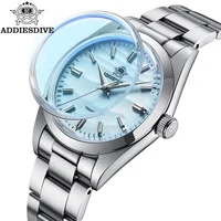 ADDIESDIVE-Montre-bracelet en acier inoxydable pour homme, montres à quartz étanches, cadran de sable 3D, offre spéciale, robe sans logo, AD2030, 100m 3