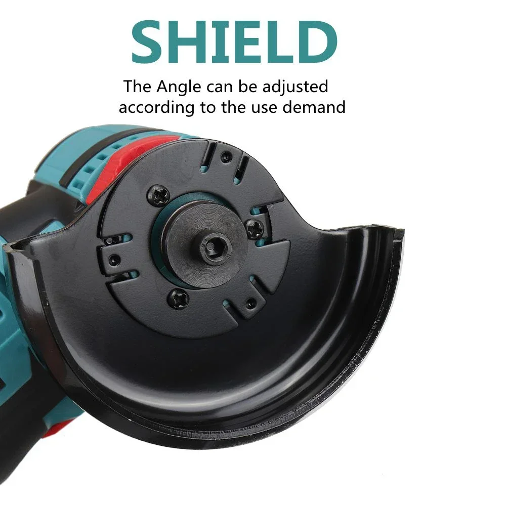 500W 12V Grinder Brushless Angle Grinder Mini Cordless Angle Polishing Machine Diamond Cutting Power Tool with Two Batterie