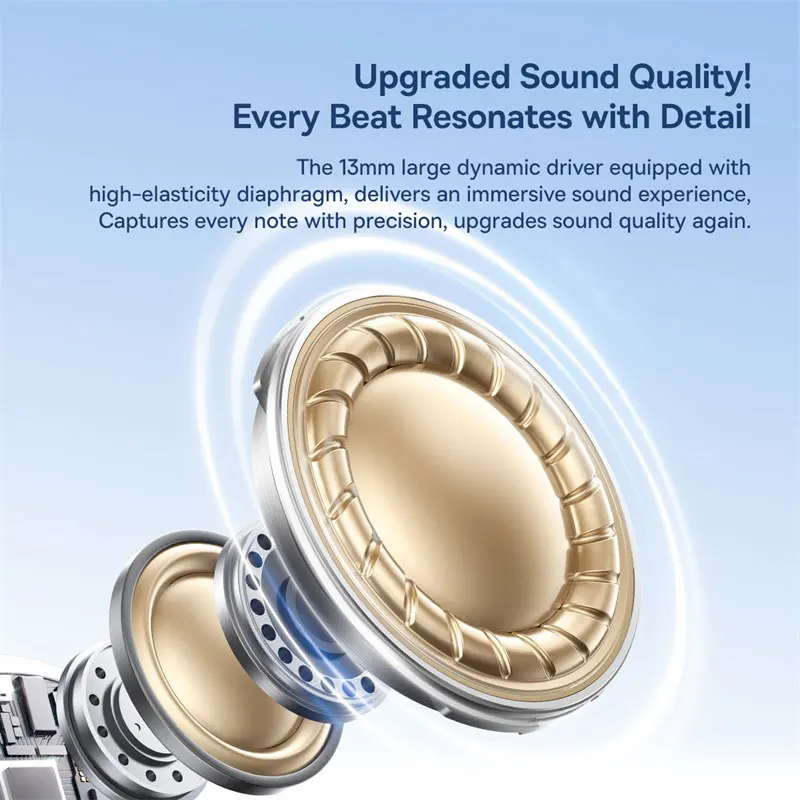 Baseus Encok CZ19 Semi-in-Ear Wired Earphones Type-C With Mic For IOS Mac Xiaomi Samsung HUAWEI Computer Cellphone Headphones 3