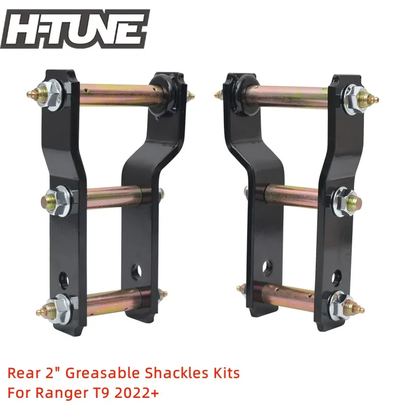 4x4 Accesorios 2" Rear Extended Greasable Shackles Lift Kits Suspension
