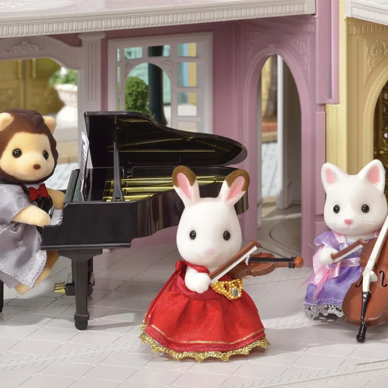 

Forest Family Sylvanian Familiesfestivals Limited Halloween Christmas Set Family Toy Cross Dressing Party Doll Girl Family Gift