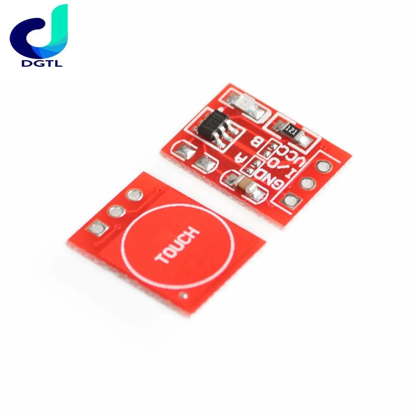 

10PCS NEW TTP223 Touch button Module Capacitor type Single Channel Self Locking Touch switch sensor
