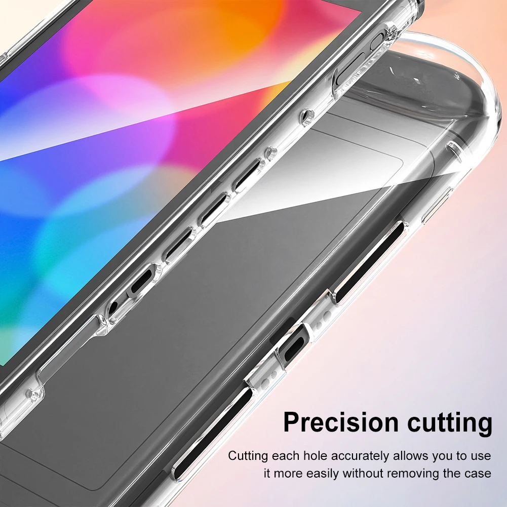 For Nintendo Switch 2 TPU Soft Case Shockproof Protective Case Shell Anti-fall Transparent Skin Sleeve Game Console Cover Shell