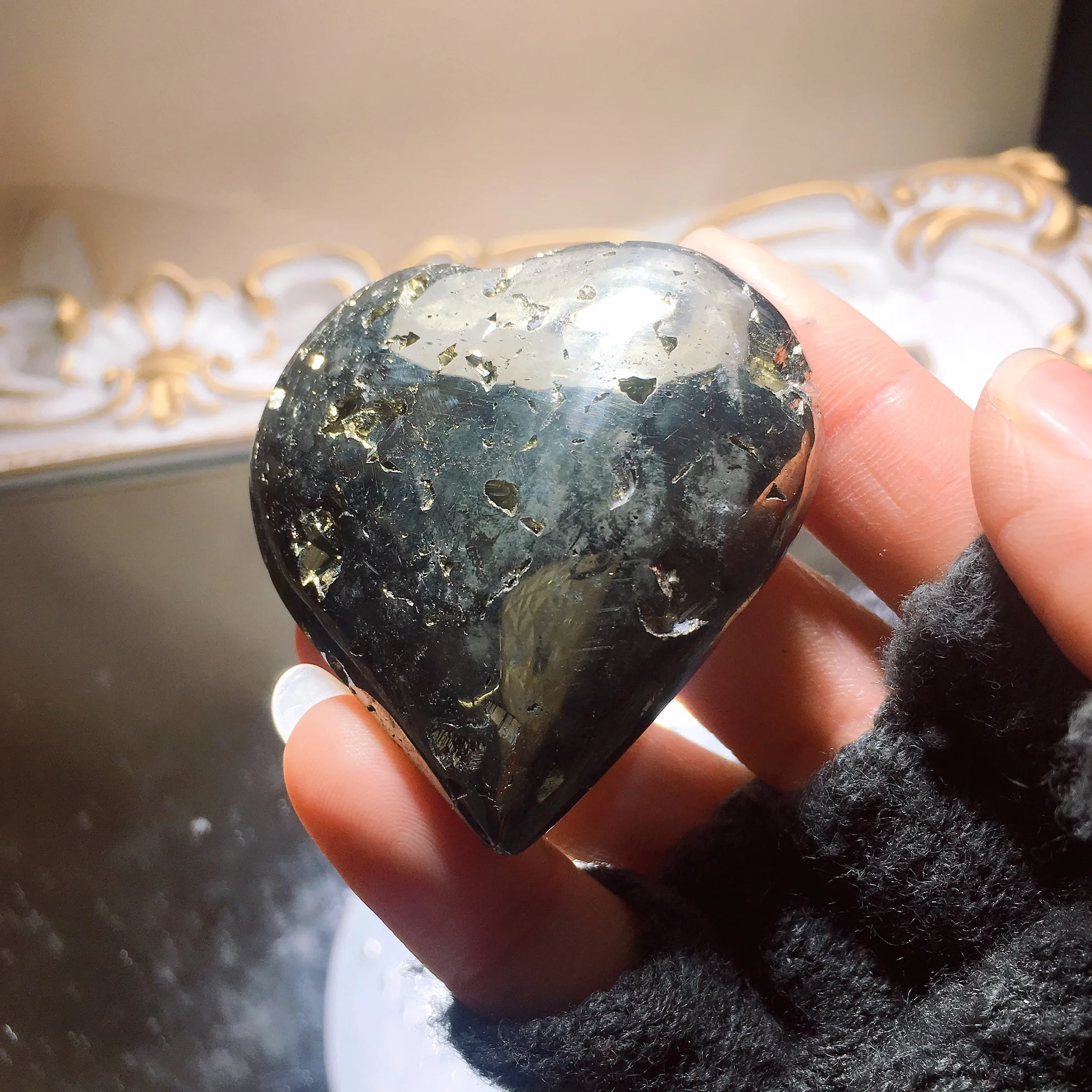 Pyrite Heart 2519