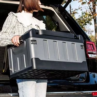 Car Trunk Box Toolbox Extra Large Car Seat Storage Case Folding Outdoor Organizer Plastic With Waterpoof Bag With waterproof bag 1