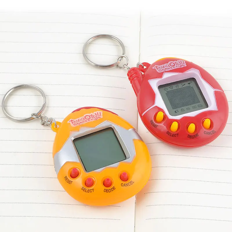 KID's New Year Gift Creative Electronic Pet Game Tamagotchi Toy Virtual Pet Electronic Toys Mini Key Chain Children Gifts 2