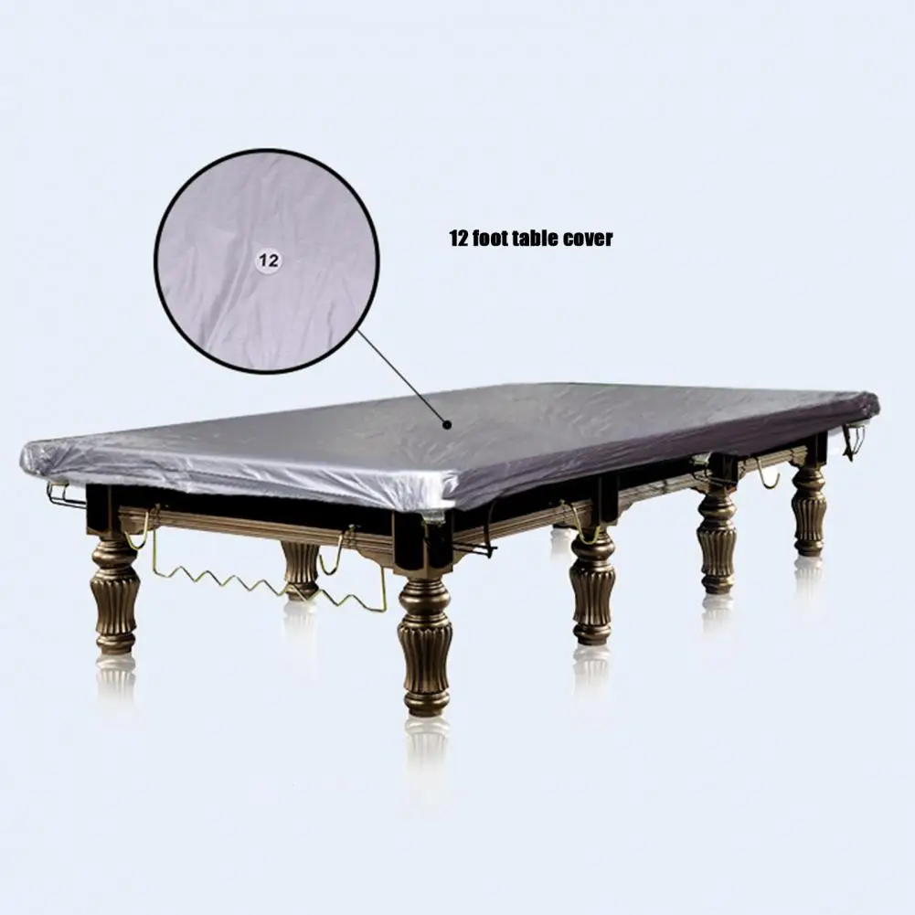 Pool Table Cover Outdoor 7 Feet Pool Table Cover Heavy Duty Waterproof for Billiard Snooker for 7/8/9/10/12ft