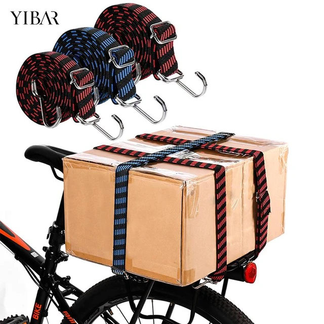 1PCS Bicycle Accessories Elastics Rubber Luggage Rope Cord Hooks Bikes Rope  Tie Bicycle Luggage Roof Rack Strap Fixed Band Hook - AliExpress