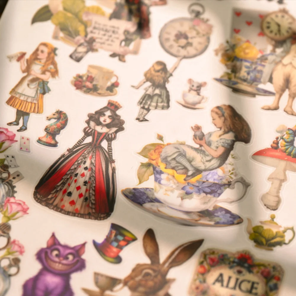 Cartoon Stickers KSCRAFT 3 sheets A5 Cartoon Rub On Sticker Scrapbooking Junk Journal Crafts Transfer Stickers DIY Photo Albums Decorative