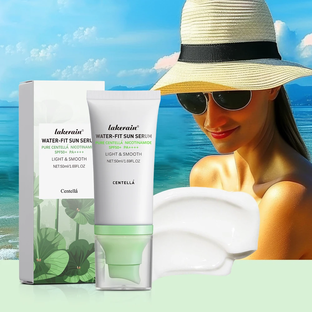 

Centella Sunscreen Cream Protector Facial Sun Block Spf50 Gel Isolation Lotion Cream Bleaching Creams Facial Moisturizer Repair