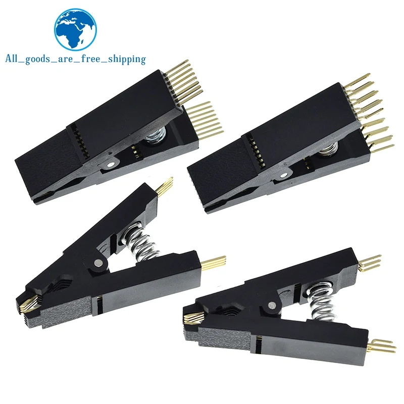 Programmer Testing Clip SOP8 SOP16 SOP SOIC 8 SOIC 16 SOIC8 SOIC16 SOIC8 DIP16 DIP 8 Pin DIP 16 Pin IC Test Clamp Without Cable electric test clamp,test probes,test clip