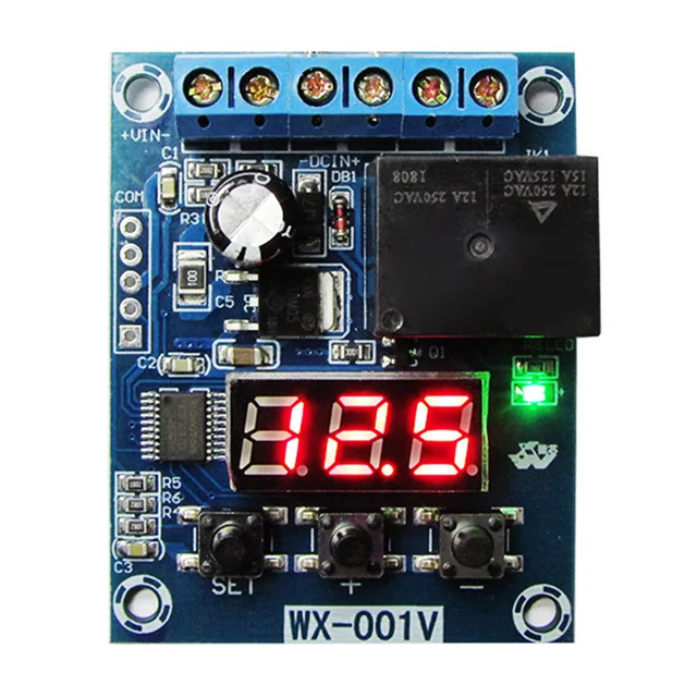 Unbranded Voltage Control Module 12V Voltage Detection Relay Module ...