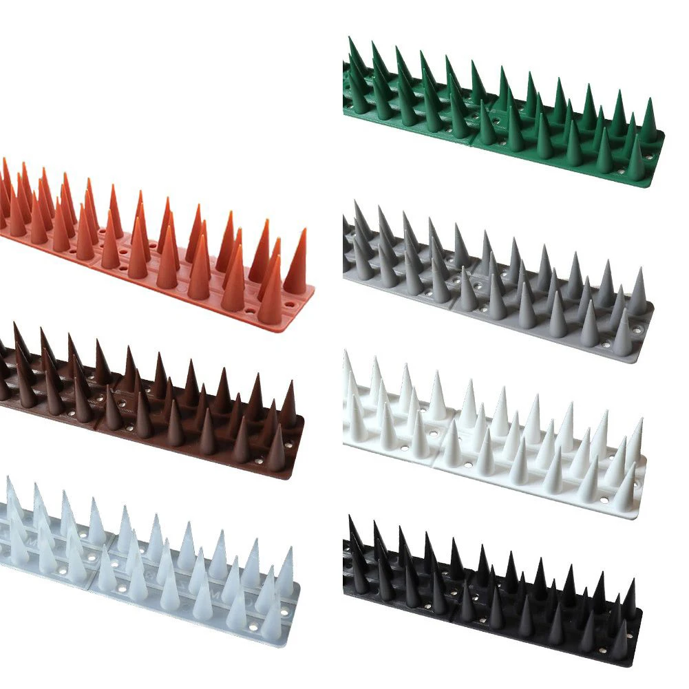 

1PC Plastic Bird Repellent Spike Defender Deterrent Spikes Animal Barrier Courtyard Garden Protection Tools 45cmx4.5cmx3.7cm
