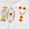 Keglect [Watch+Bracelet] Children's  Quartz Chrysanthemum Cute   2