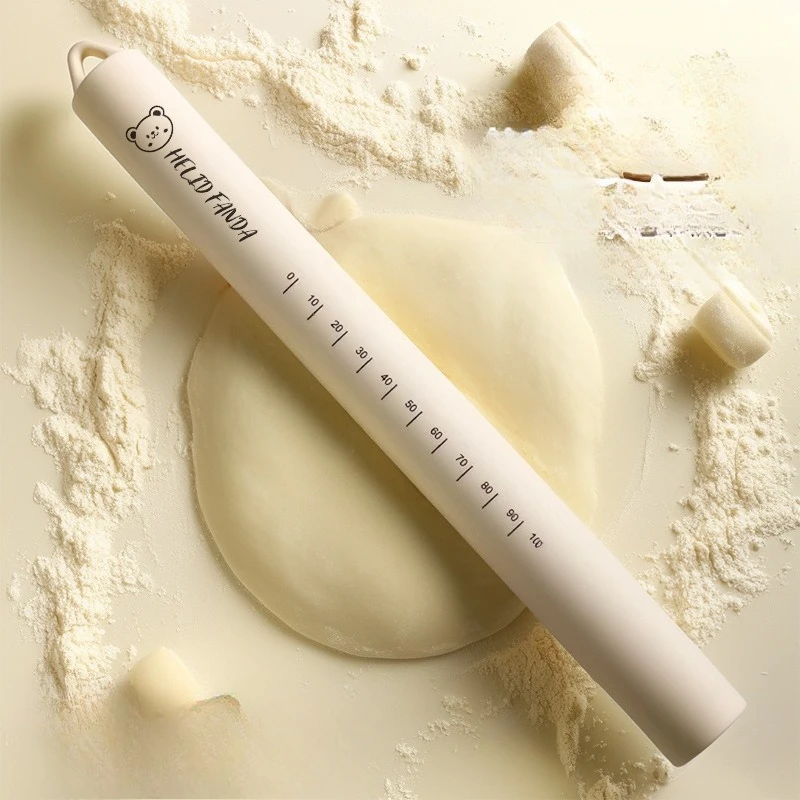 Silicone Rolling Pin for Pasta Making and Pottery Creation