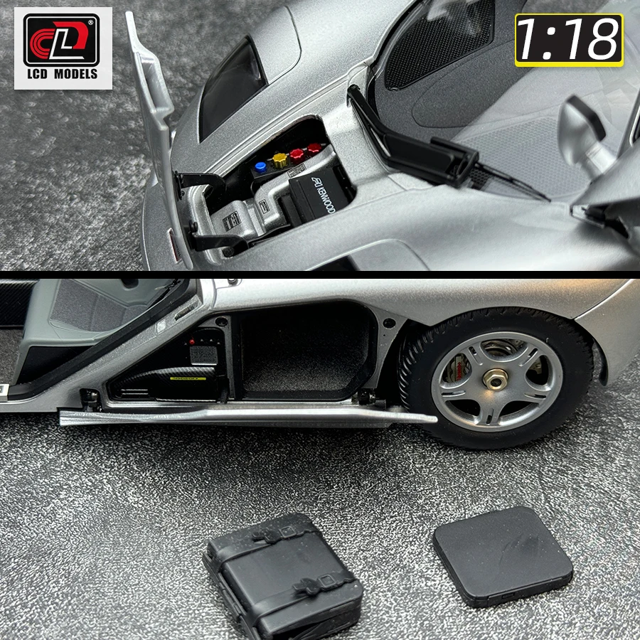 LCD models 1/18 マクラーレン　f1 xp5 銀 1/18 LCD McLaren F1 XP5 (Silver) Diecast Car Model