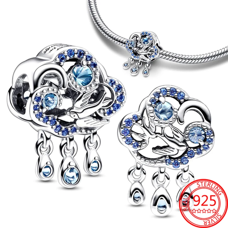 925 Sterling Silver Zircon Bead Fit Pendant Charm Bracelet Trinket DIY Women Jewelry beads charms,charm jewelry,sterling silver jewelry,charm bead,silver charm bracelet,sterling silver beads,silver charm bead,sterling silver beads charm