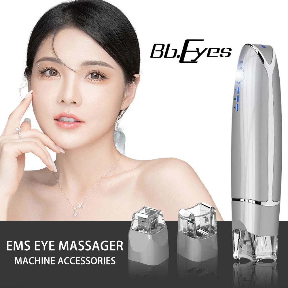 EMS Eye Beauty Instrument Professional Eye Puffiness Dark Circles Decree Lines Removal Beauty Care Firming Rejuvenation Massager