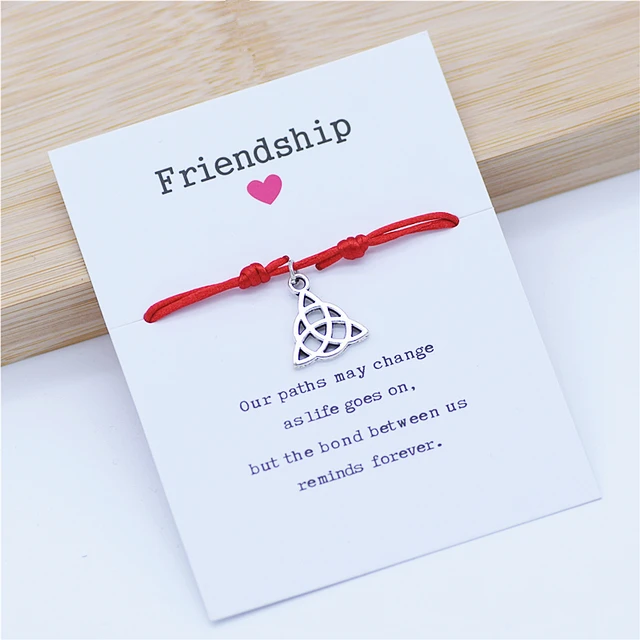 Personalised Friendship Knot Bracelet By Sophie Jones Jewellery | Friendship  knot, Heart friendship bracelets, Knot bracelet