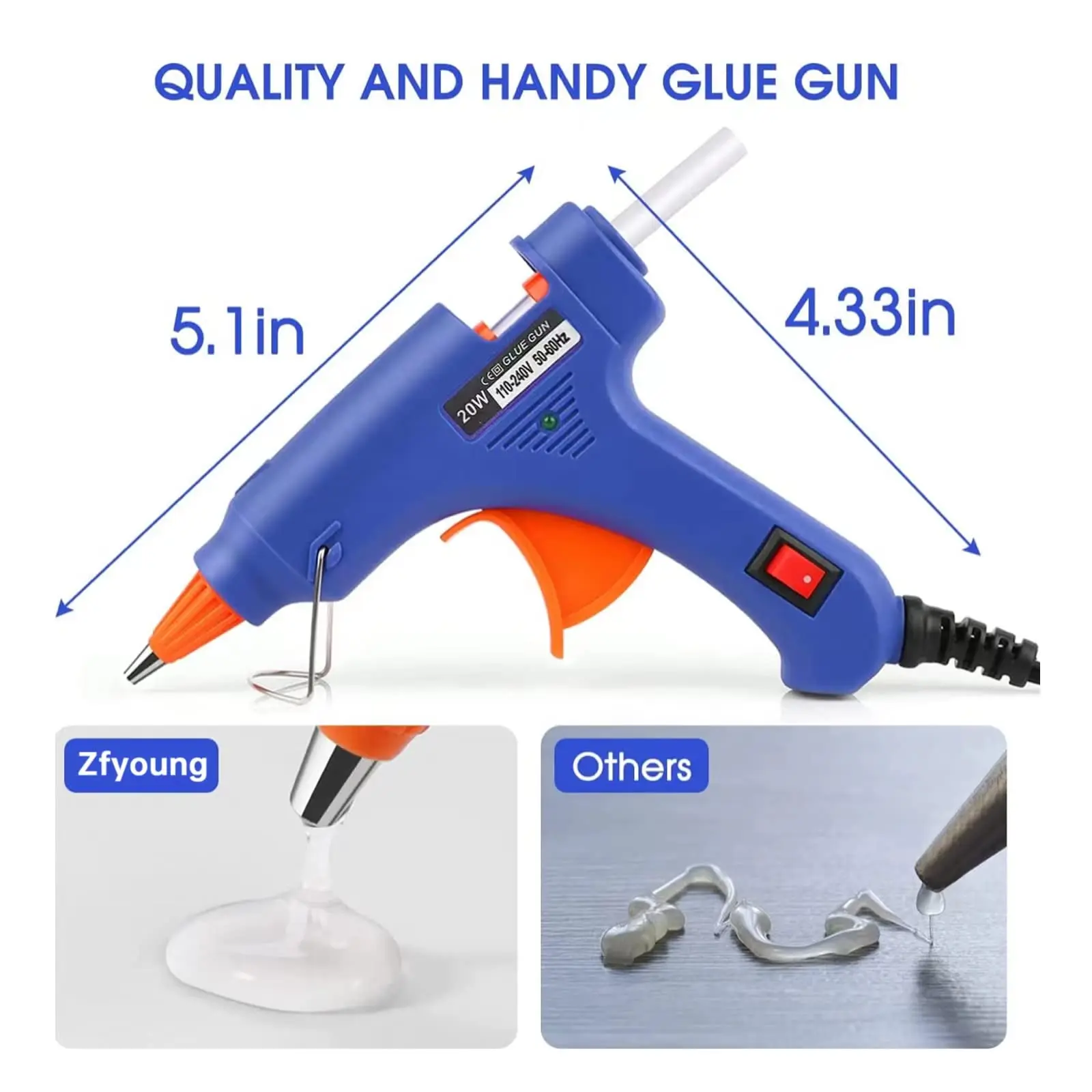 20W Mini Hot Glue Gun 5