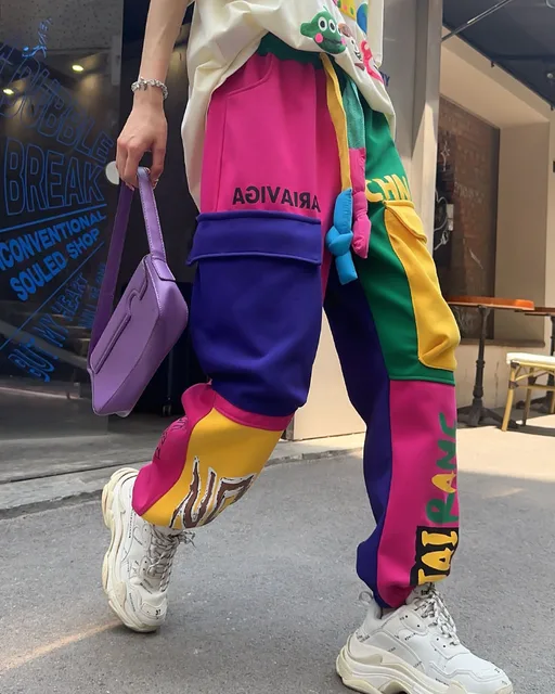 Patchwork Sweatpants 9