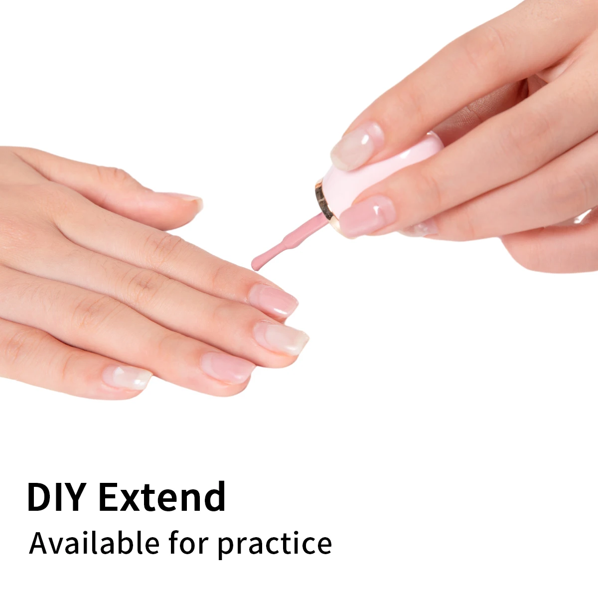 20Tips nail stickers art decoration decals Transparent Semi Cured Gel Nail Strips Clear Extension Nail Gel Polish Waterproof Long Lasting Nails Stickers