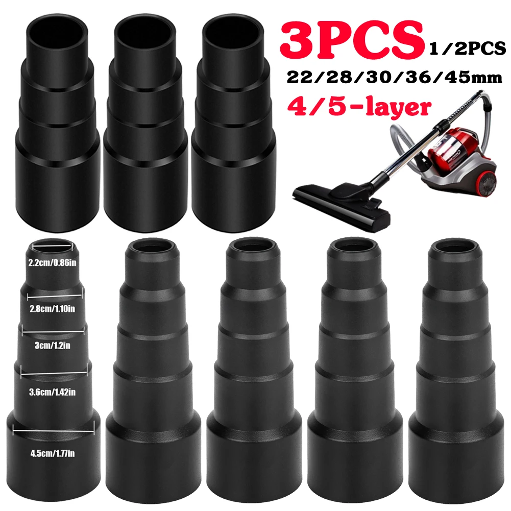 13pcsUniversalVacuumCleanerHoseAdapterConverter4layer5layer