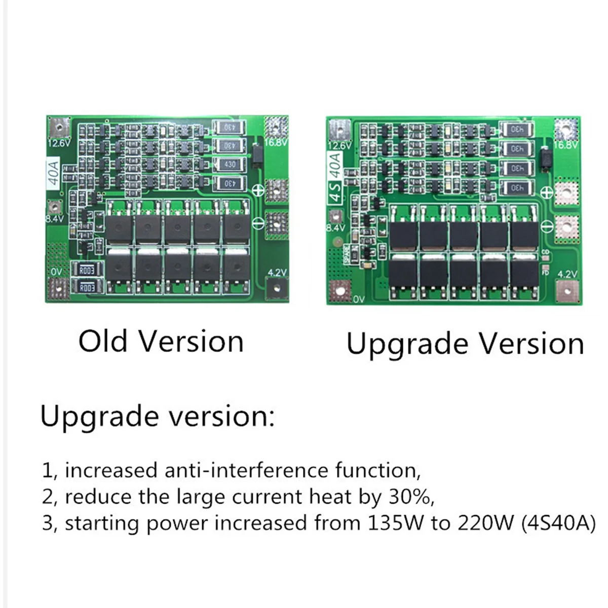 4S 40A Active Equalizer Balancer 18650 Lifepo4 Lithium Battery Protection Board BMS Board Energy Transmission