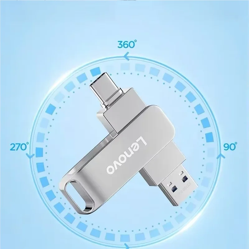 Original Lenovo 16TB USB3.0 Flash Drives U Disk High Speed Metal Pendrive WaterProof Type-C Memoria USB Stick USB Drives 8TB 4TB