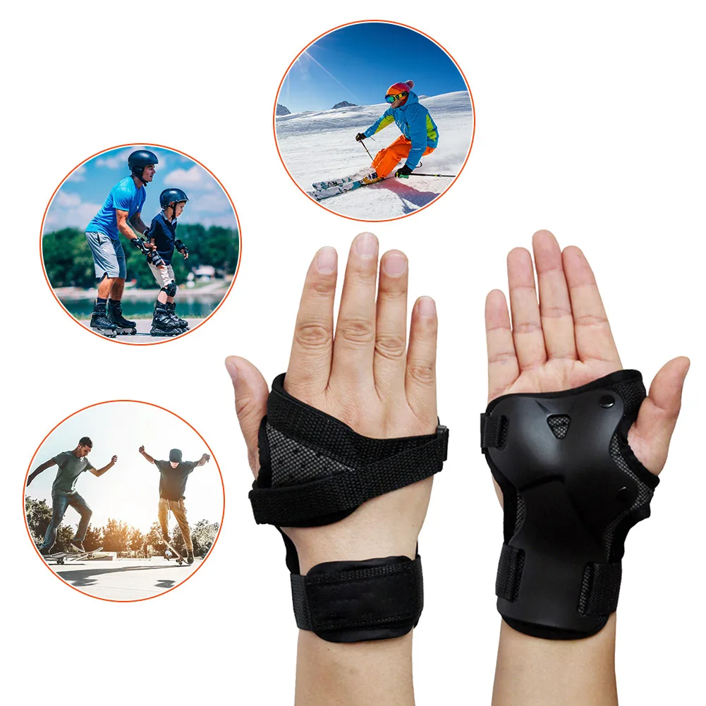 Wrist Guard Snowboard Ski Palm Protector Shock Absorption Protective Gear Comfort for Roller Skating Skateboarding