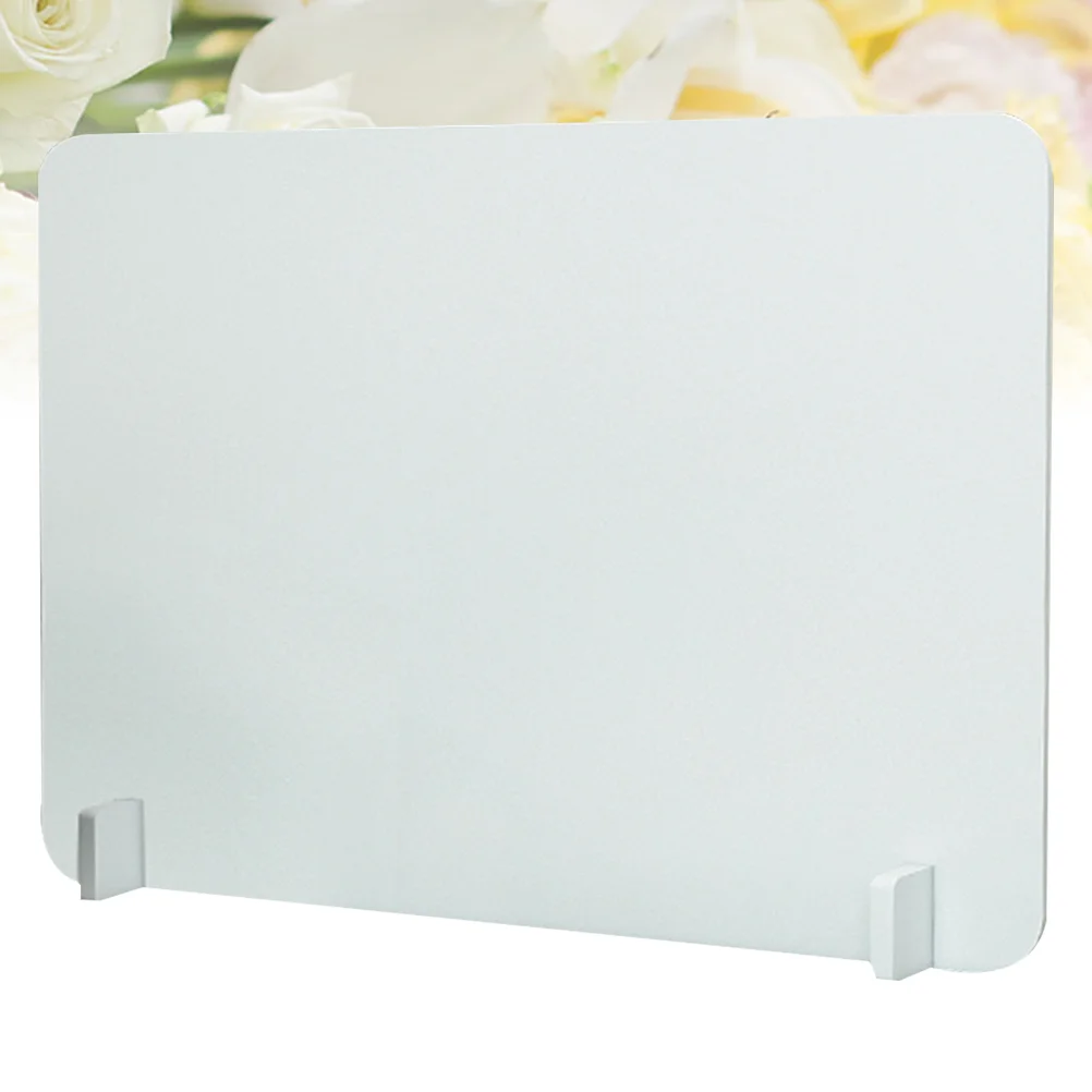 

Partition Board Return To Work New School Dining Room Desktop Spray Proof Guard Privacy Boards, Countertop Desk Sneeze Guard-