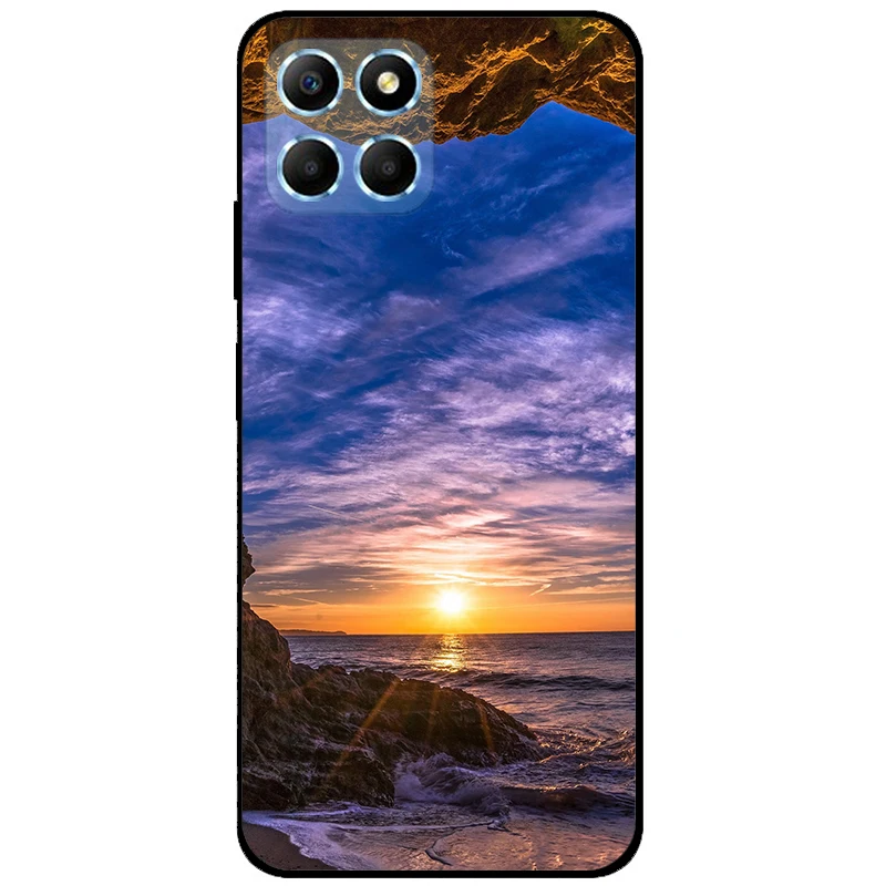 Elegant Marble Design Soft TPU Case for Smartphones - Stylish Protective Cover