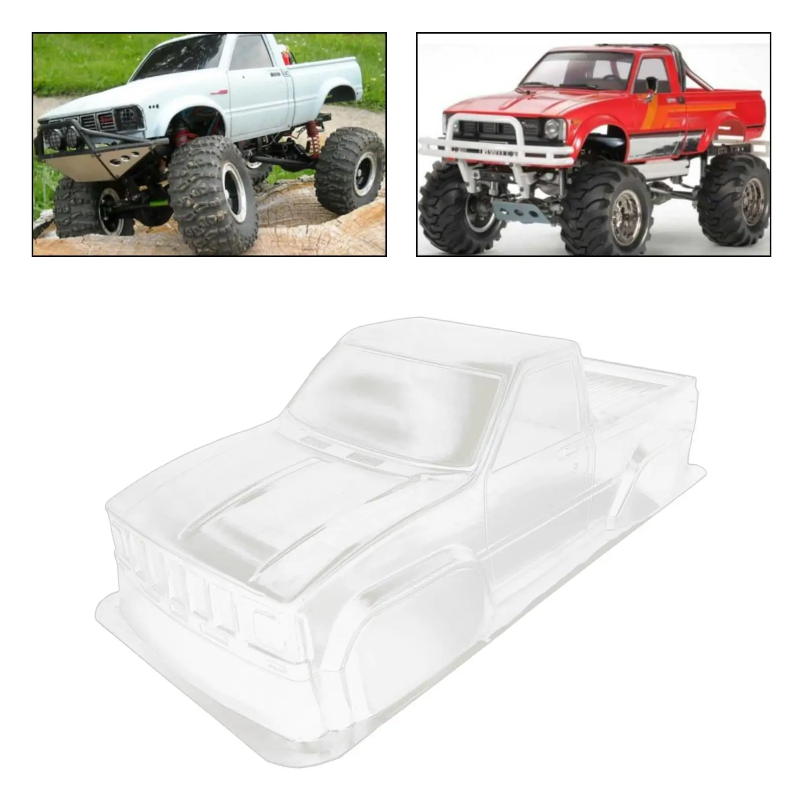 313mmWheelbaseBodyCarShellforSCX10110RCCrawlerRCModelToy