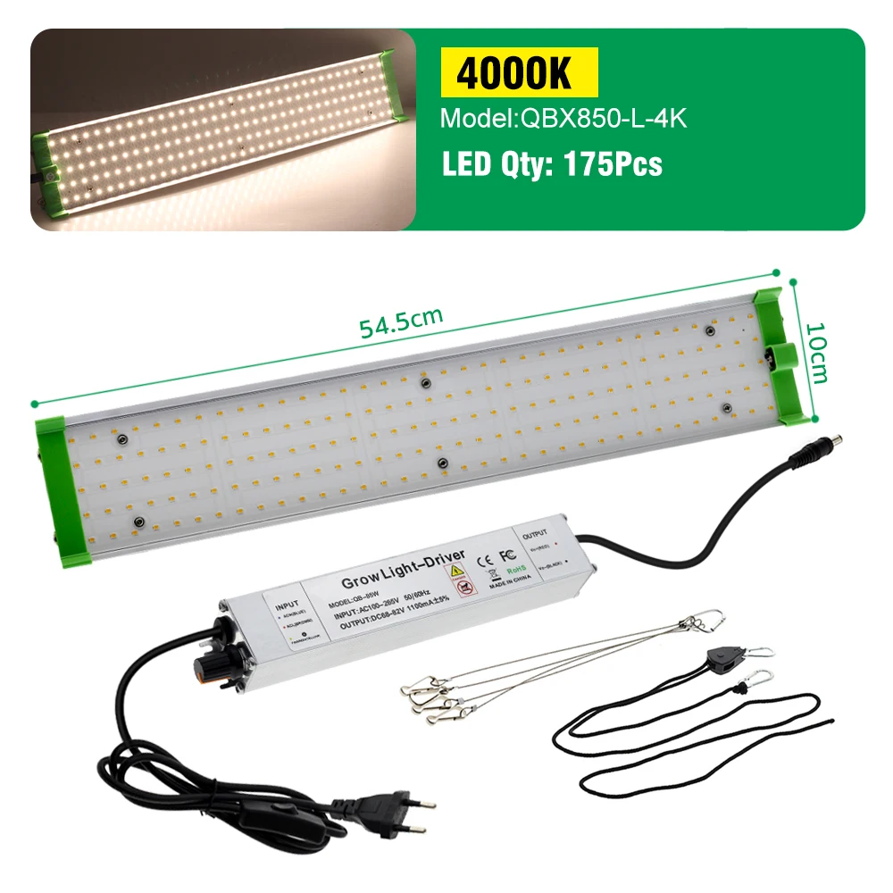 Voll spektrum LED wachsen Licht lm281b hohe Helligkeit für Indoor Gewächshaus Hydro ponik Pflanzen Gemüse Blumen saat – Detail 5