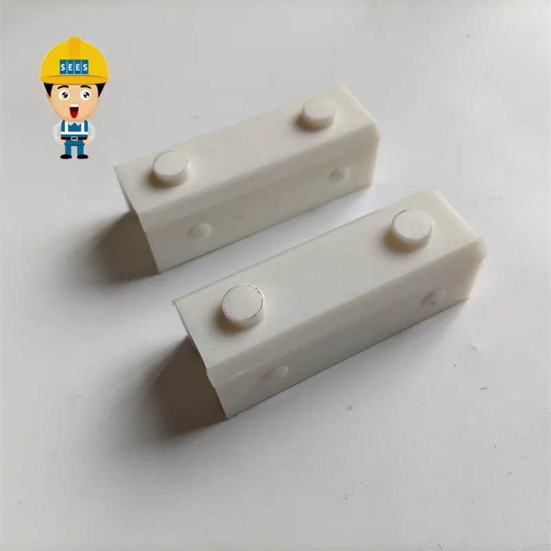 1LOT=10PCS SEES Elevator Guide Shoe Liner Use for Kone Length 80mm Groove Width 10/16mm