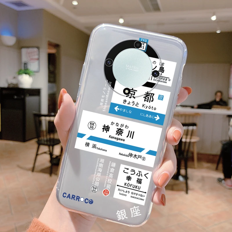 Clear Shockproof Silicone Case with Cute Cat Design - Transparent Cover