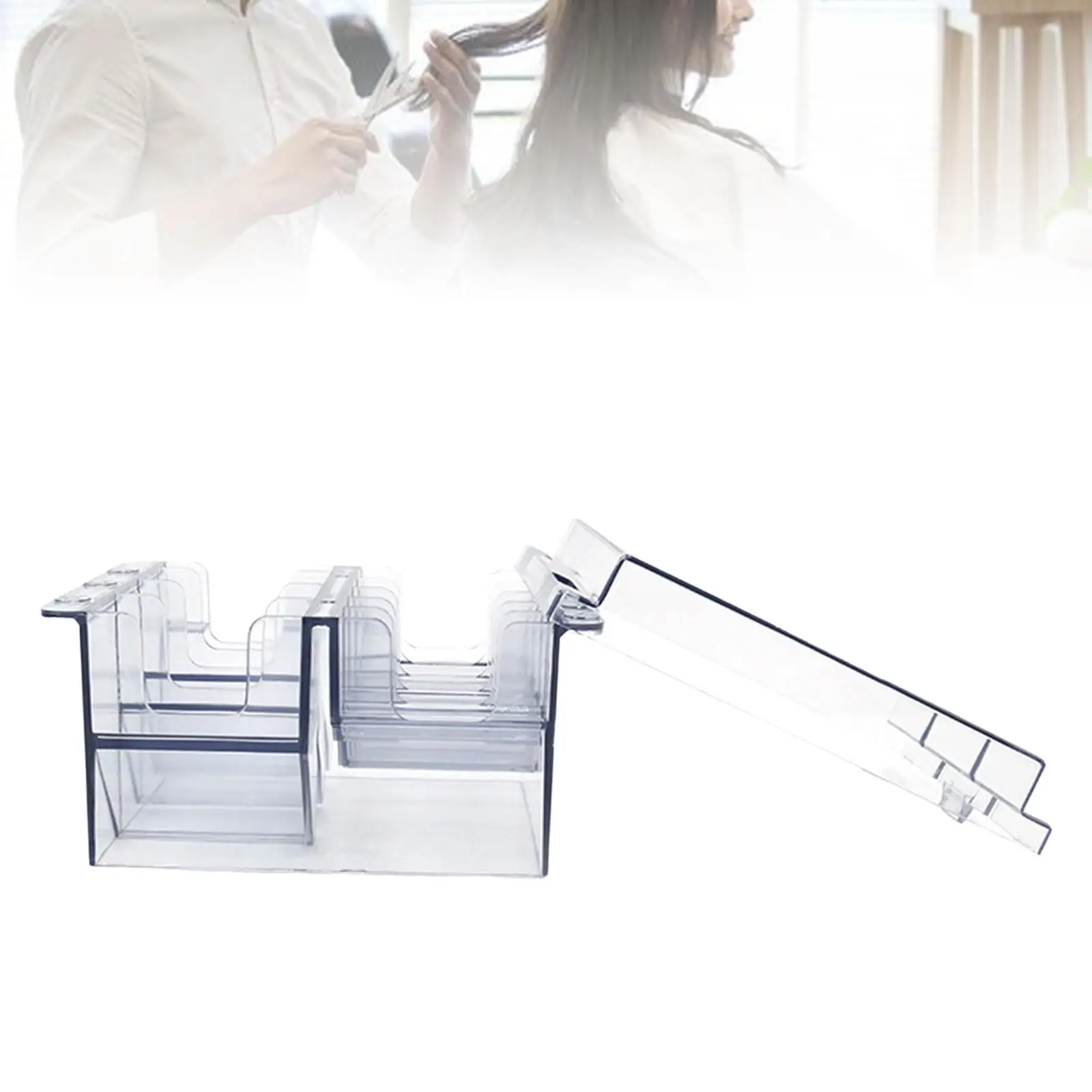 

Hair Clipper Storage Box Limit Comb Organizer for Electric Hair Clipper Home